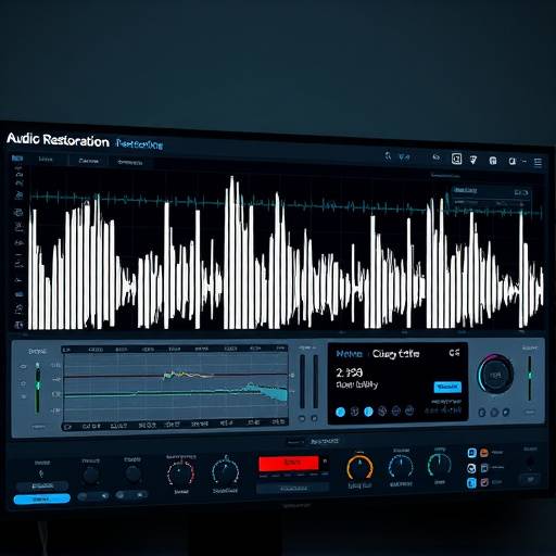 Software per il ripristino audio con visualizzazione delle onde sonore